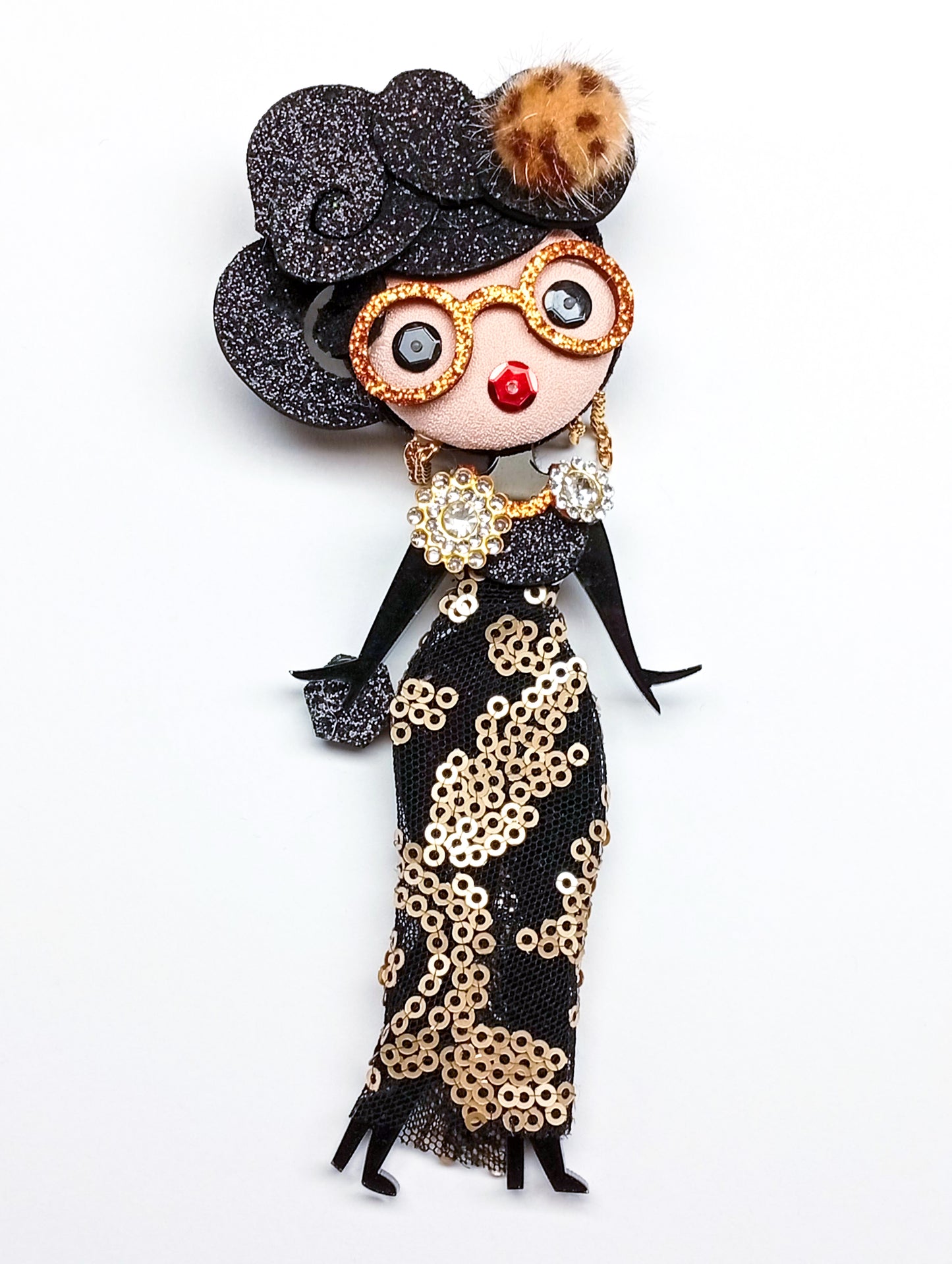 Spilla Bambolina Maurine – Miniatura Couture #107