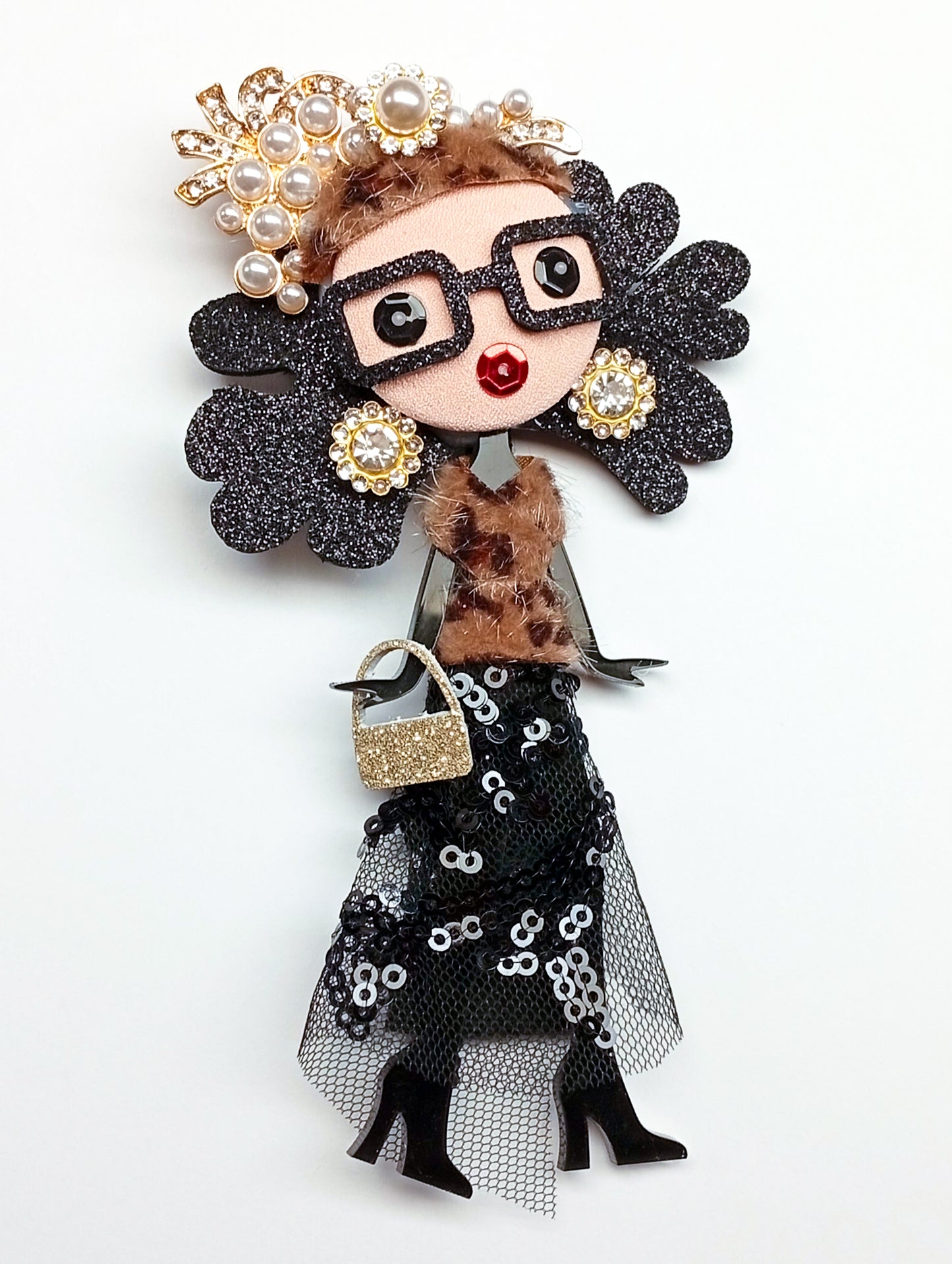 Spilla Bambolina Maurine – Miniatura Couture #106